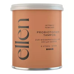 ELLEN probiotikas tamponi spēcīgi, 8 gab