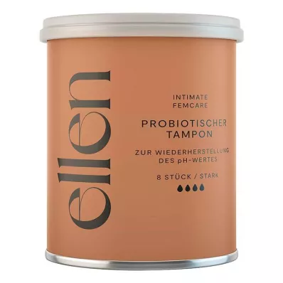 ELLEN probiotikas tamponi spēcīgi, 8 gab