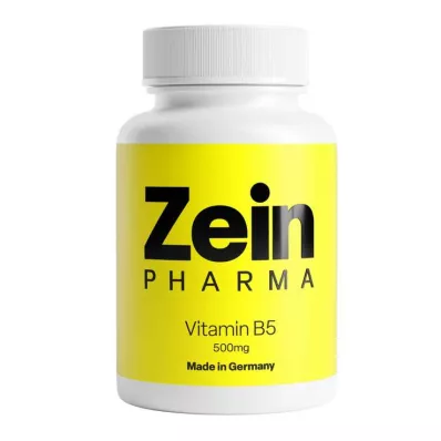 VITAMIN B5 PANTOTHENSÄURE 500 mg kapsulas, 120 kapsulas VITAMIN B5 PANTOTHENSÄURE 500 mg kapsulas, 120 kapsulas