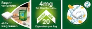 Instructions for use for nicorette® košļājamā gumija, svaigi augļi, 4 mg nikotīna, 210 gab - 2