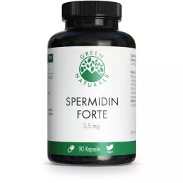 GREEN NATURALS Spermidine Forte 5,5 mg vegānu kapsulas, 90 gab