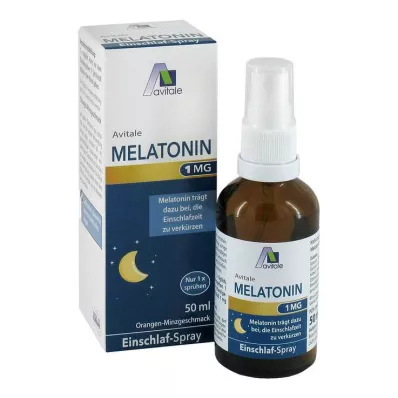 MELATONIN 1 mg miega aerosols, 50 ml