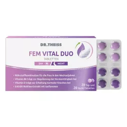 DR.THEISS FEM VITAL DUO Tabletes, 56 gab