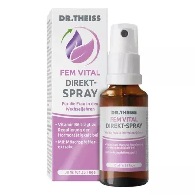 Dr.Theiss Fem Vital tiešais aerosols, 30 ml Dr.Theiss Fem Vital tiešais aerosols, 30 ml