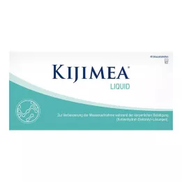 KIJIMEA Šķidrās putojošās tabletes, 40 gab