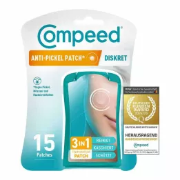 COMPEED Diskrēti plāksteri pret pūtītēm, 15 gab