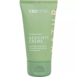 CBD VITAL Sausas ādas sejas krēms, 50 ml
