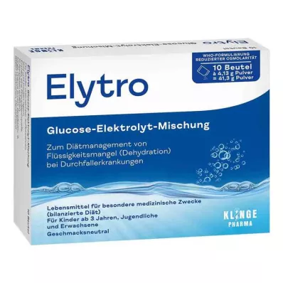 ELYTRO Pulveris perorālajam šķīdumam, 10 gab ELYTRO Pulveris perorālajam šķīdumam, 10 gab
