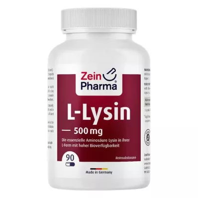 L-LYSIN 500 mg kapsulas, 90 gab