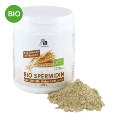 Spermidīns 5 mg organiskais pulveris (300 g) Spermidīns 5 mg organiskais pulveris (300 g)