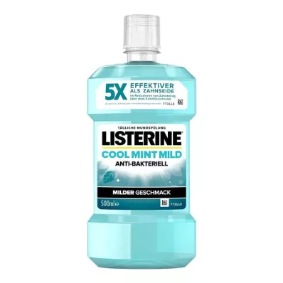 Listerine Cool Mint maigas garšas mutes skalojamais līdzeklis, 500 ml Listerine Cool Mint maigas garšas mutes skalojamais līdzeklis, 500 ml