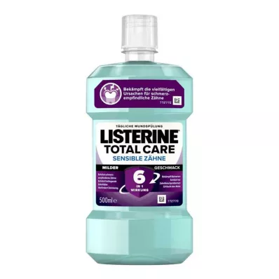 LISTERINE Total Care mutes skalojamais līdzeklis jutīgiem zobiem, 500 ml LISTERINE Total Care mutes skalojamais līdzeklis jutīgiem zobiem, 500 ml